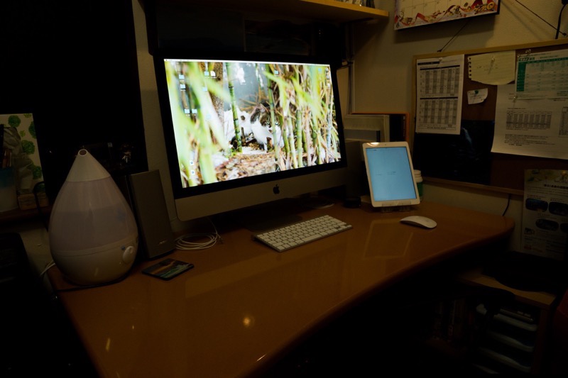 iMac 5Kディスプレイモデル購入レビュー_imacのある部屋