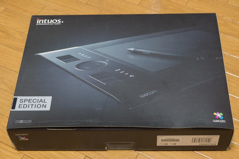 ワコムのペンタブレット(ペンタブ) intuos4 PTK-640/K4 購入レビュー 